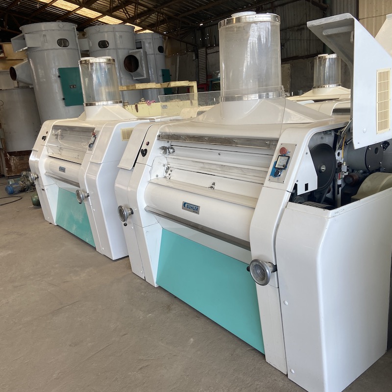 10 pieces MDDK Roller Mills Used for 6 months